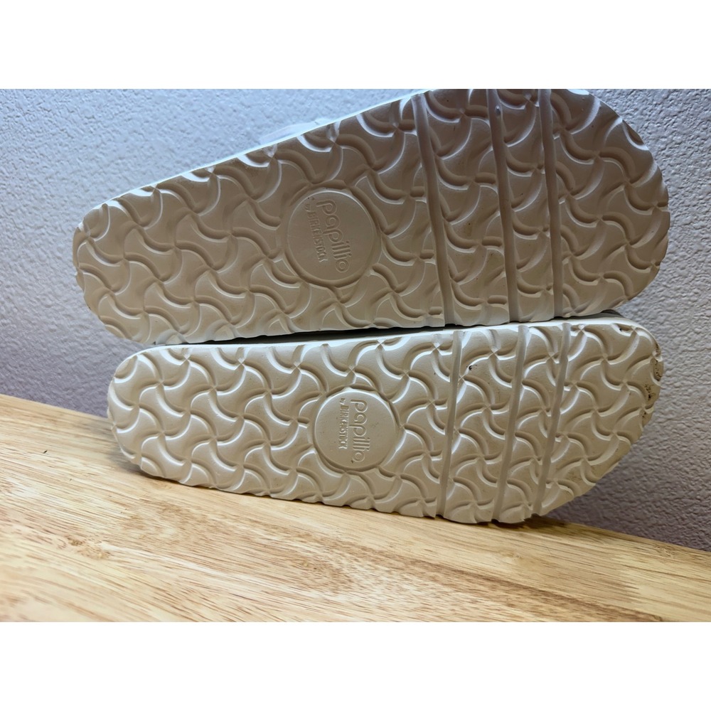 Papillio by Birkenstock Gizeh White Vegan Platform Sandals Womens 37 NWOT - Picture 5 of 7
